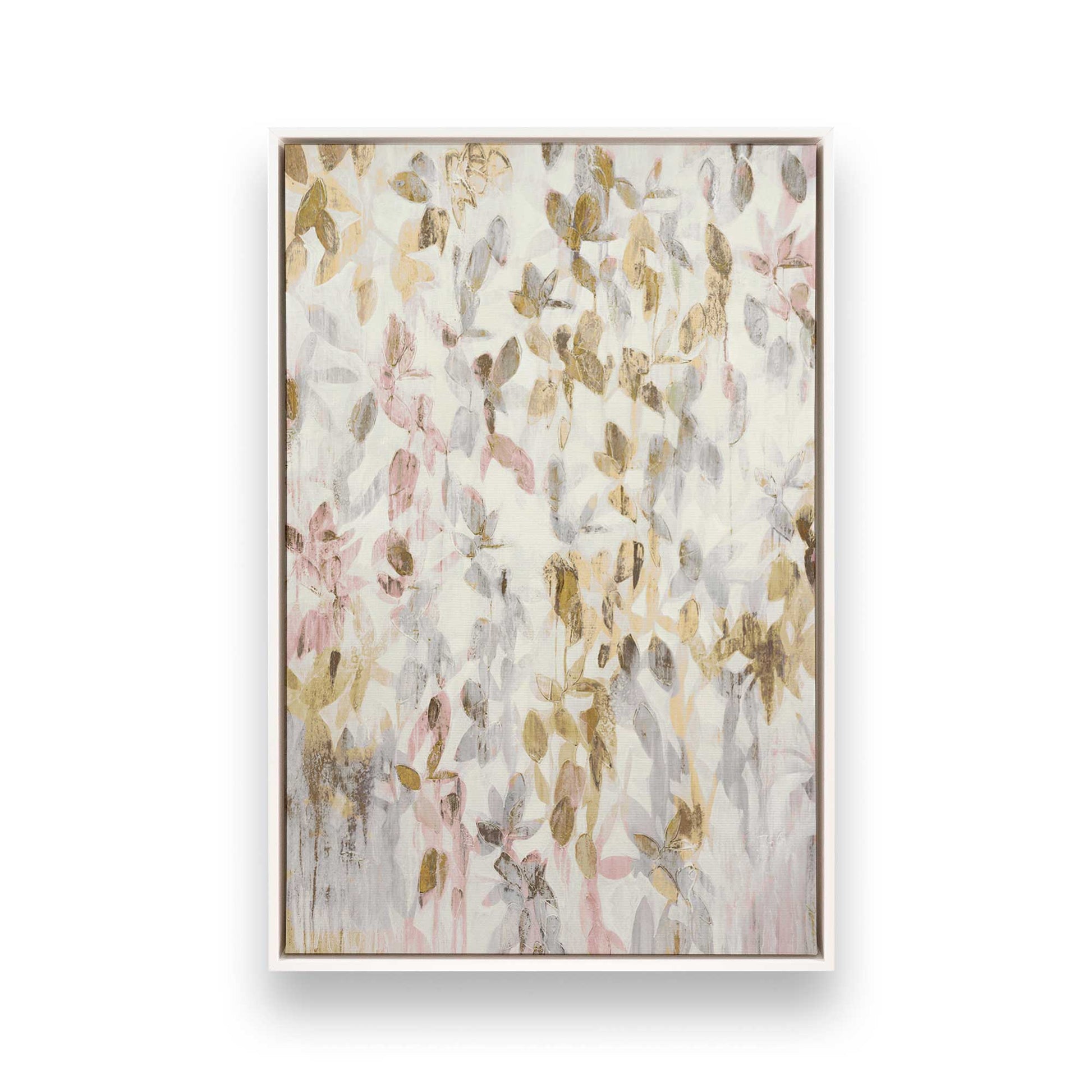[Color:Opaque White], Picture of art in a White frame