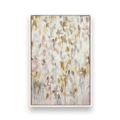 [Color:Opaque White], Picture of art in a White frame