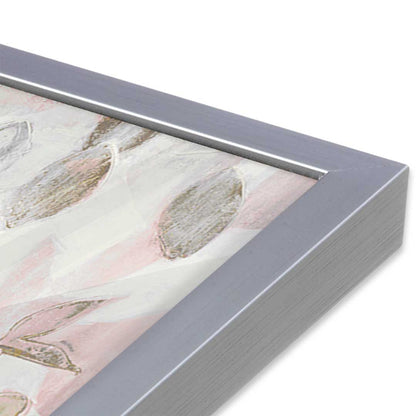[Color:Polished Chrome], Picture of art in a Polished Chrome frame at an angle