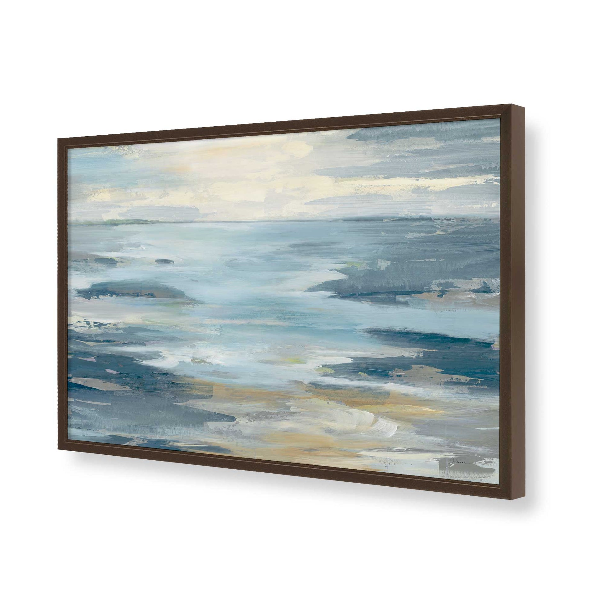 [Color:Belvinder Brown], Picture of art in a Belvinder Brown frame of the corner