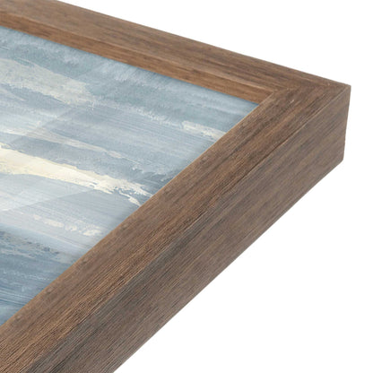 [Color:Walnut], Picture of art in a Walnut frame at an angle