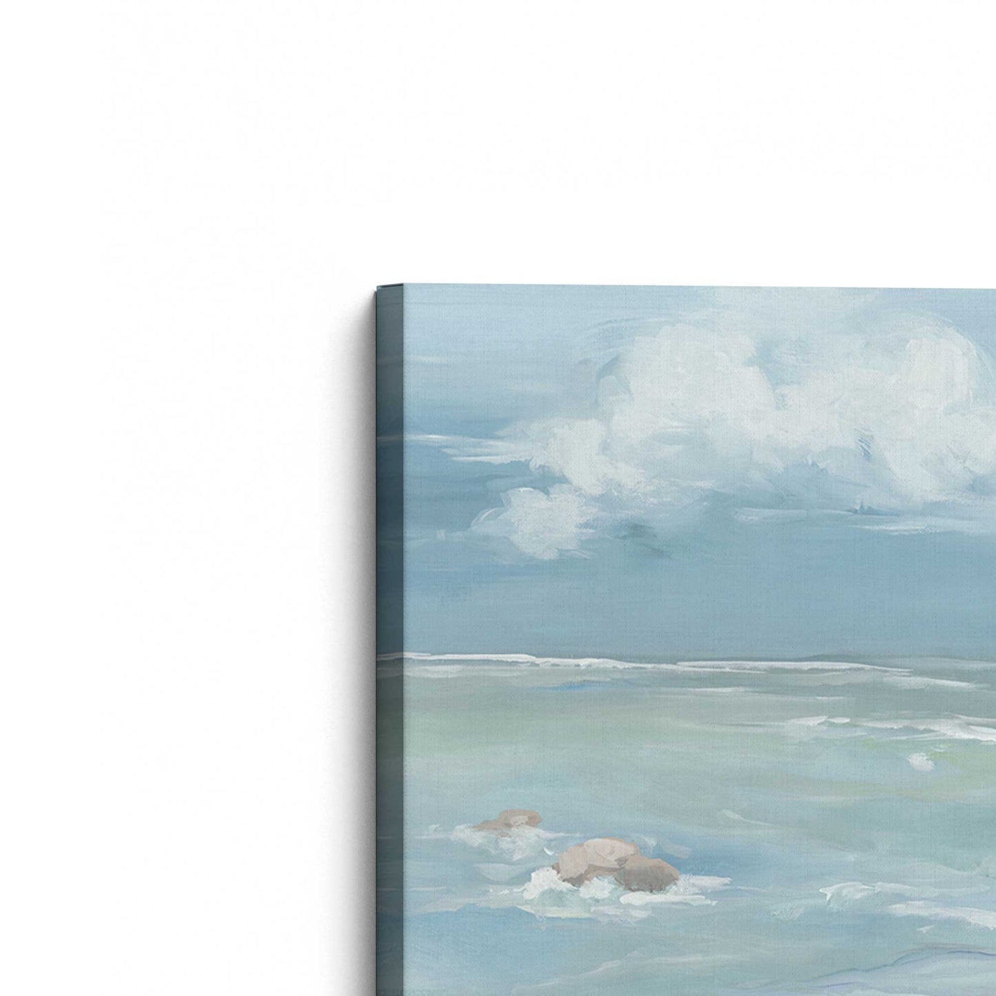 [Color:Stretched Canvas], Picture of the corner of the art
