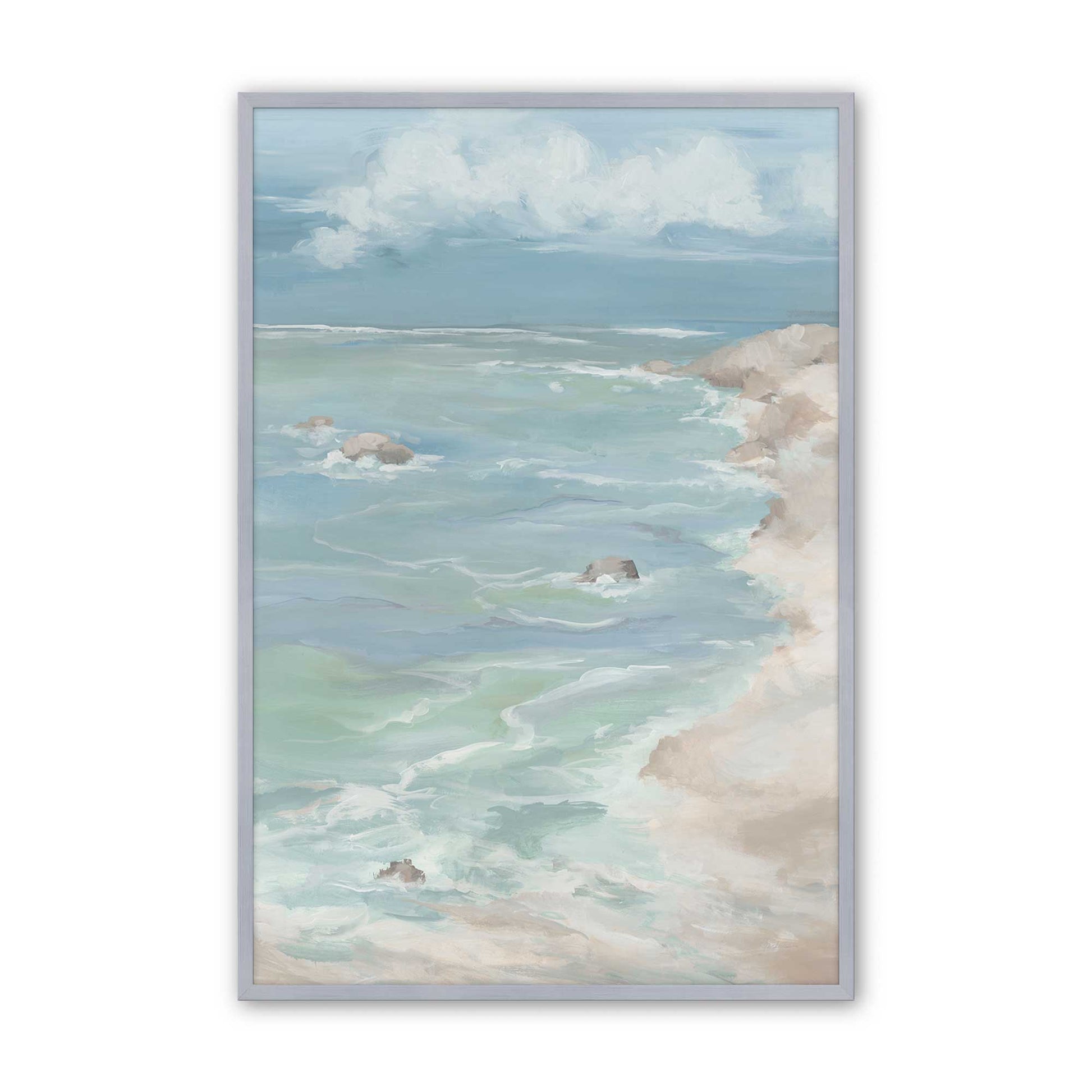 [Color:Polished Chrome], Picture of art in a Polished Chrome frame