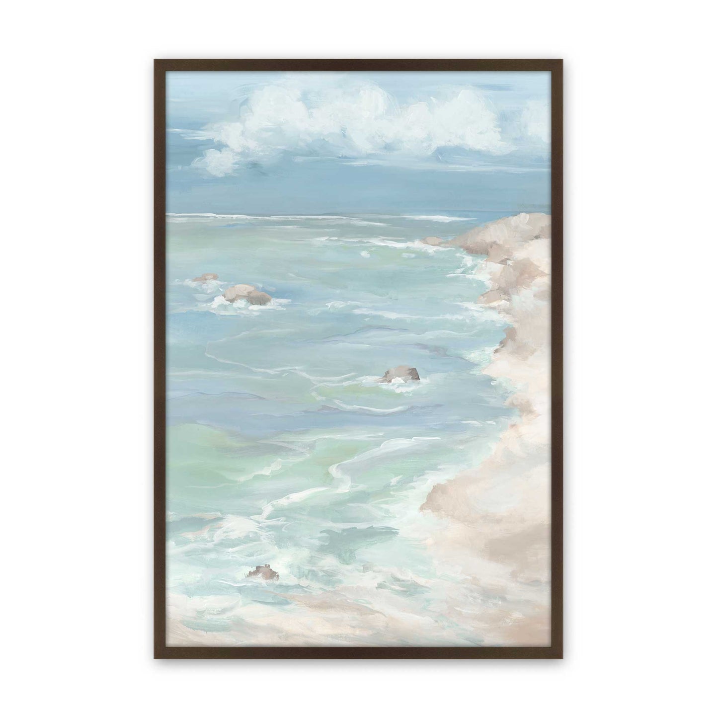 [Color:Belvinder Brown], Picture of art in a Belvinder Brown frame