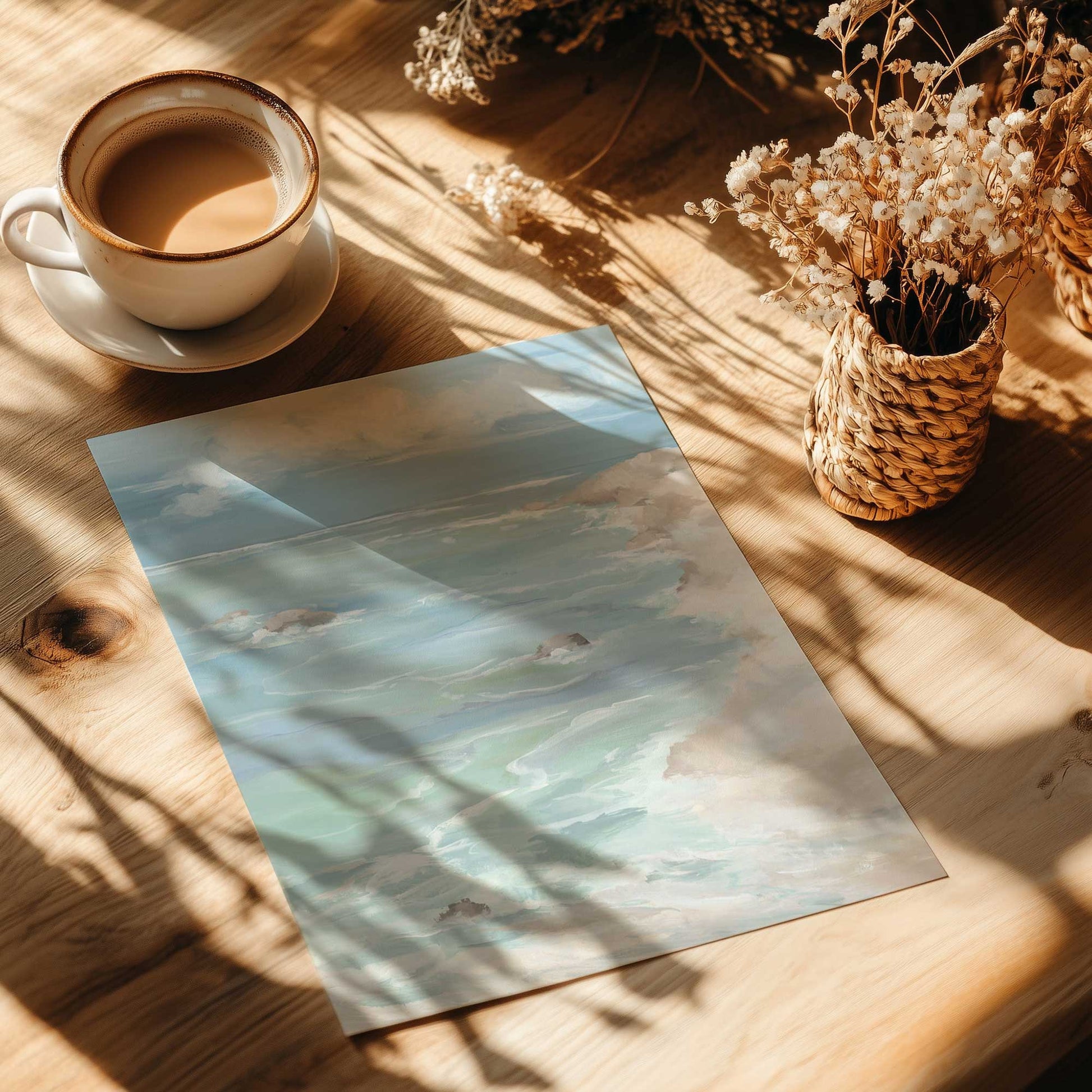 [Color:Rolled Print], Picture of close up of art