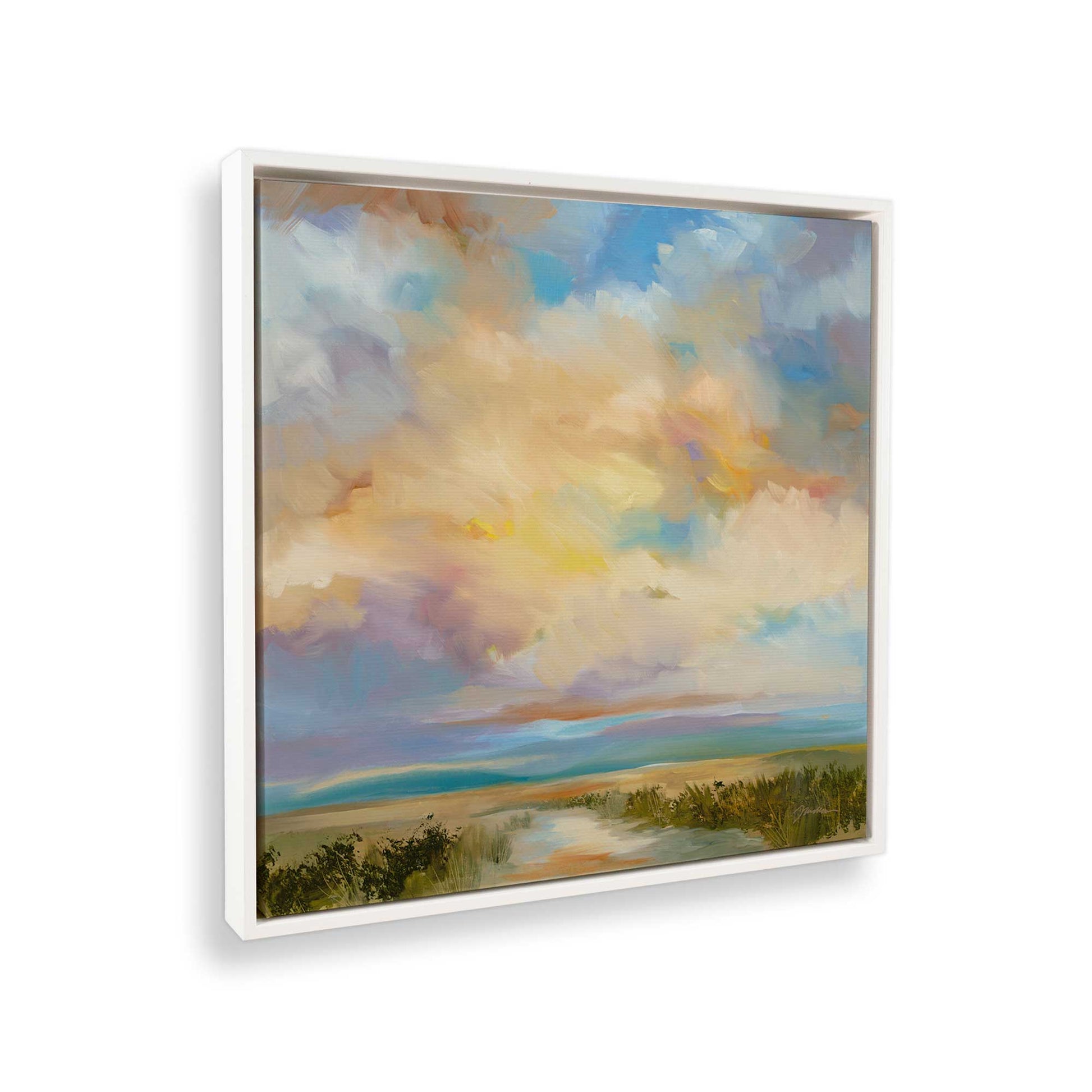 [Color:Opaque White], Picture of the corner of the art