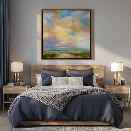 Picture of art in a room