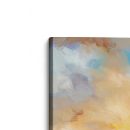 [Color:Stretched Canvas], Picture of the corner of the art