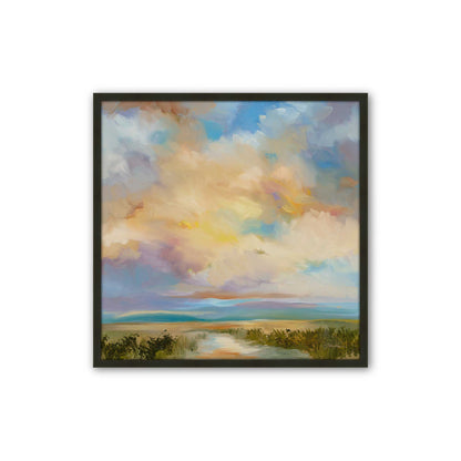 [Color:Satin Black], Picture of art in a Satin Black frame