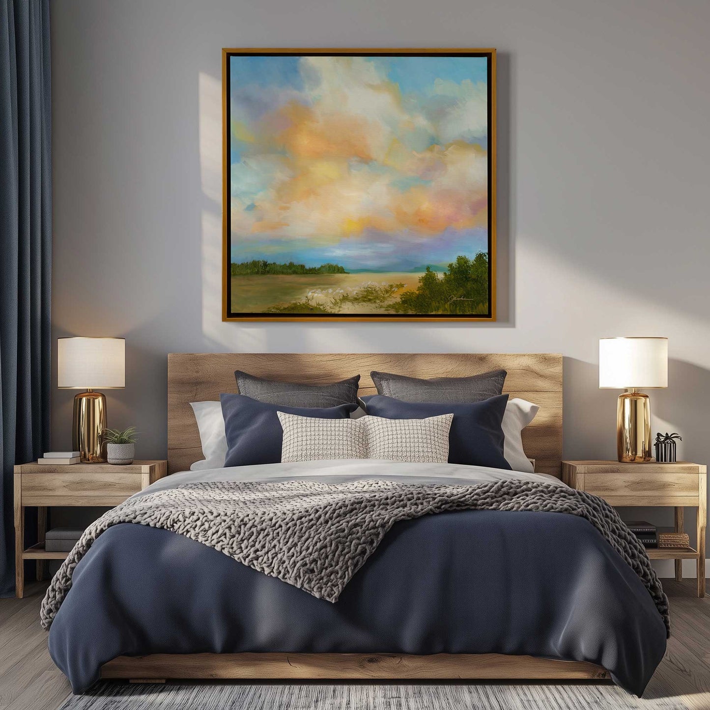 Picture of art in a room