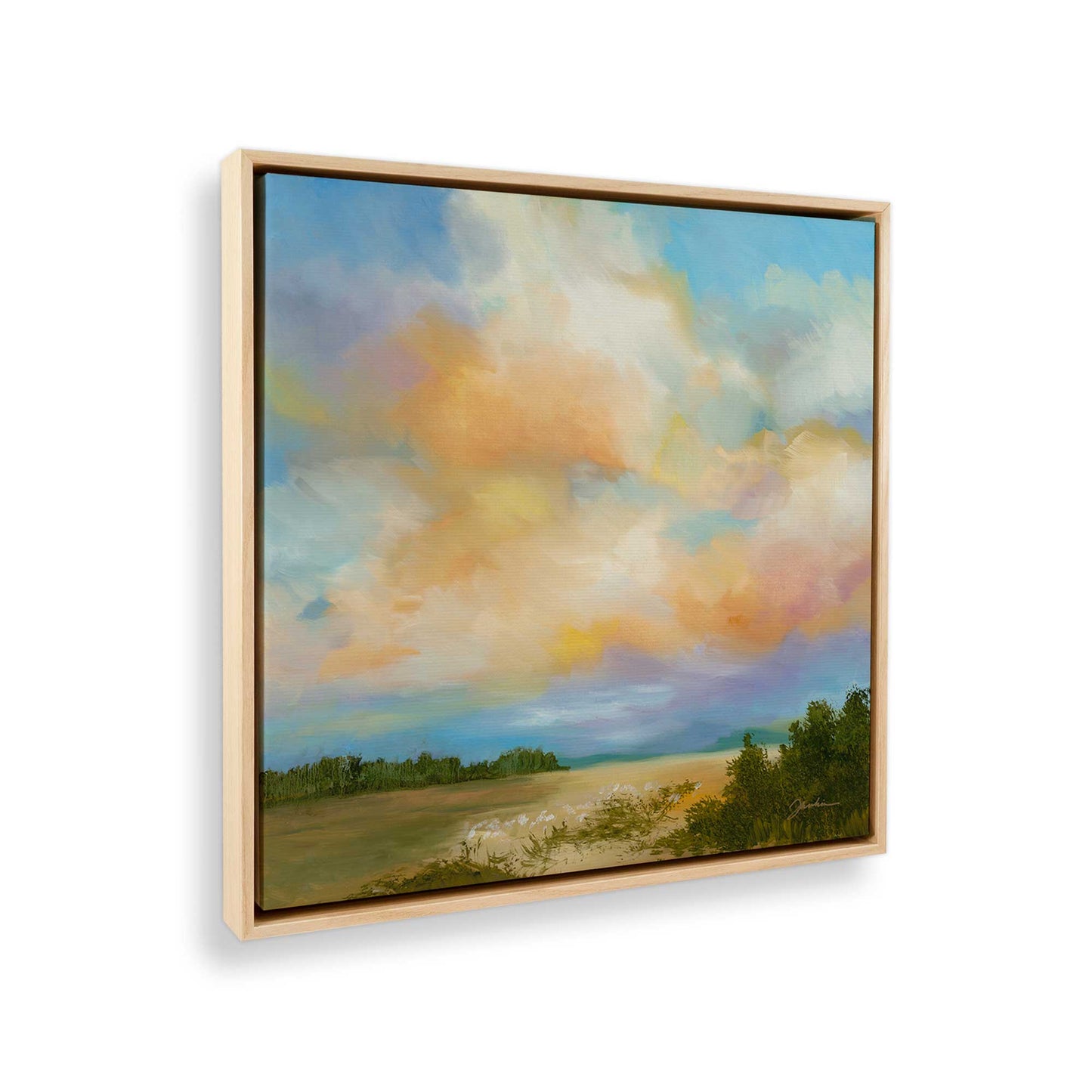 [Color:American Maple], Picture of the corner of the art