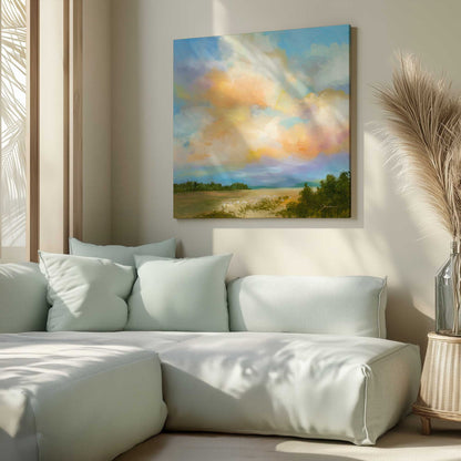 Picture of art in a room