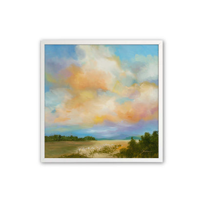 [Color:Opaque White], Picture of art in a Opaque White frame