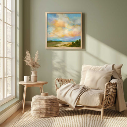 Picture of art in a room