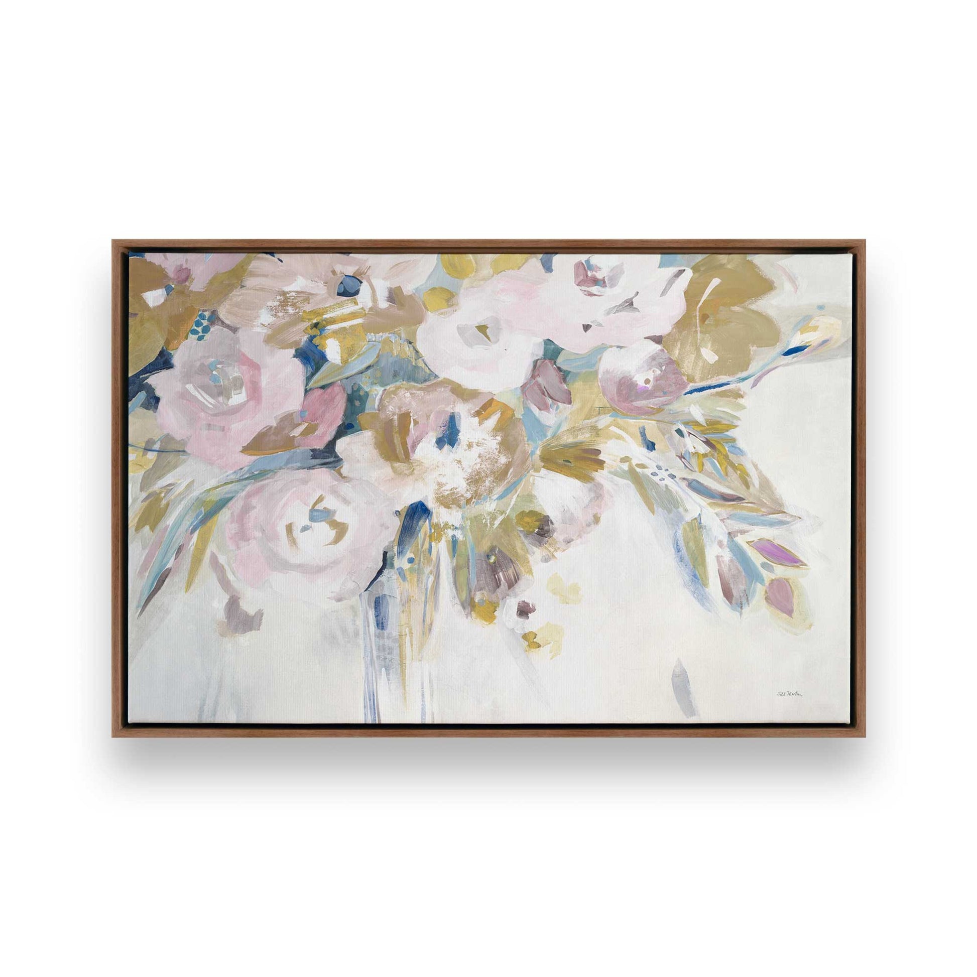 [Color:Walnut], Picture of art in a Walnut frame