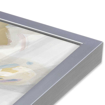 [Color:Polished Chrome], Picture of art in a Polished Chrome frame at an angle