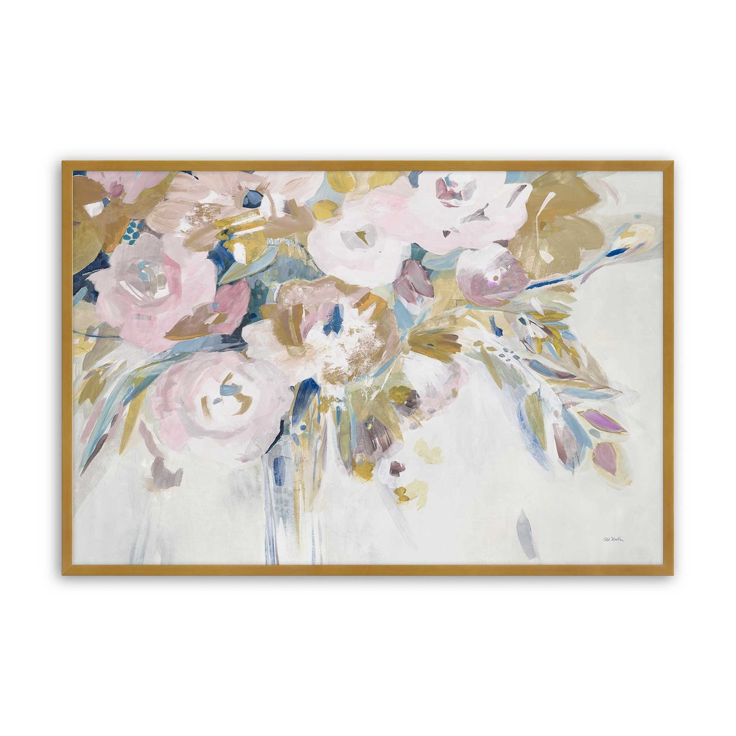 [Color:Polished Gold], Picture of art in a Polished Gold frame