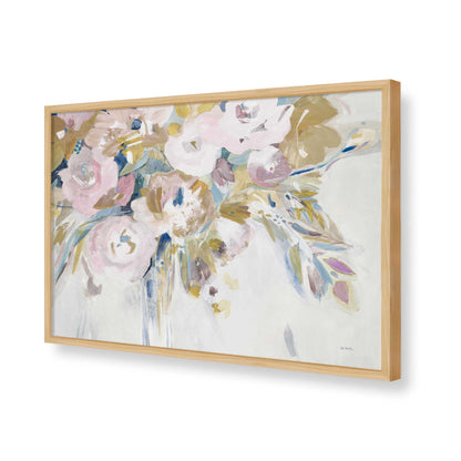 [Color:American Maple], Picture of art in a American Maple frame of the corner