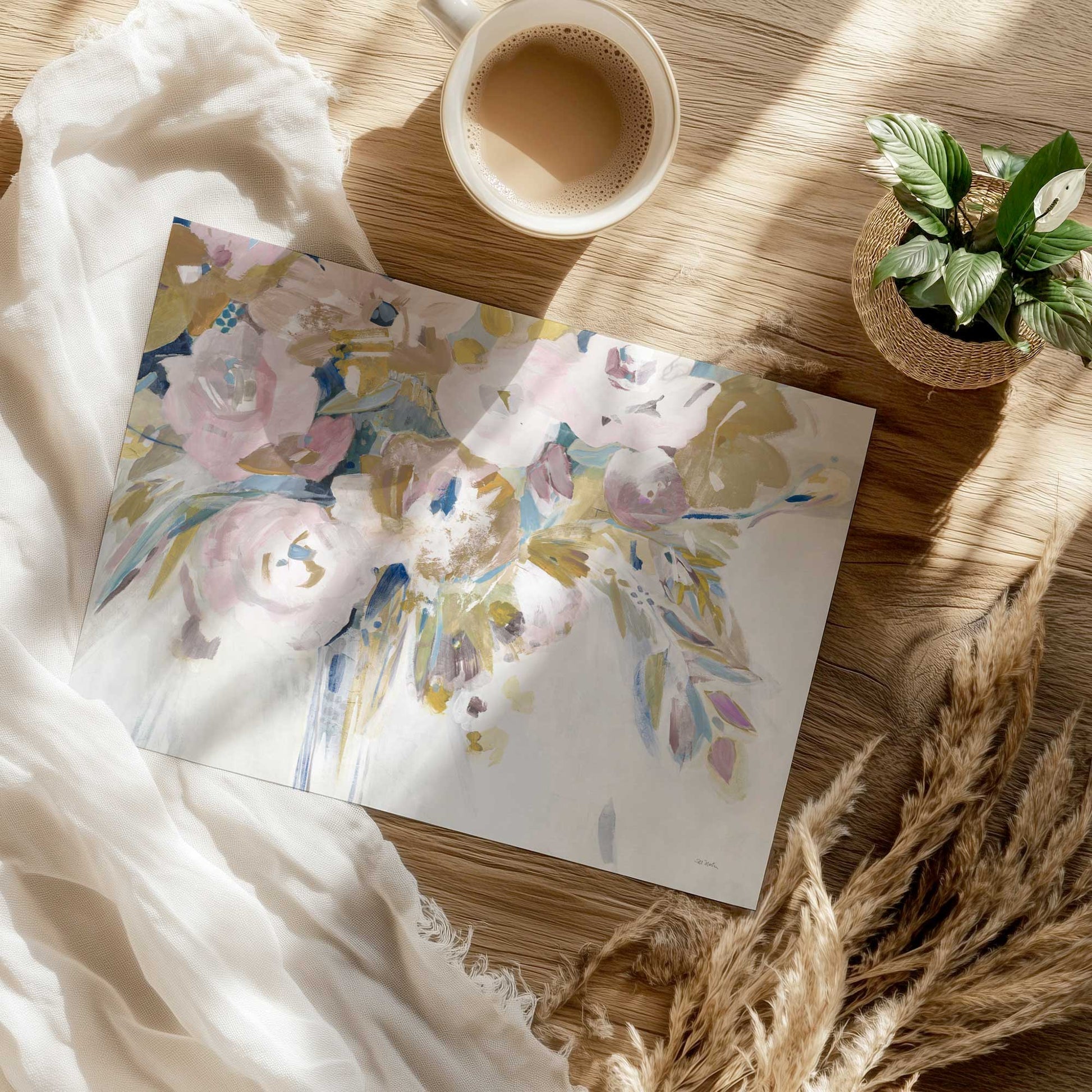 [Color:Rolled Print], Picture of close up of art