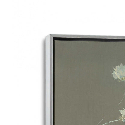 [Color:Polished Chrome], Picture of art in a Polished Chrome frame at an angle