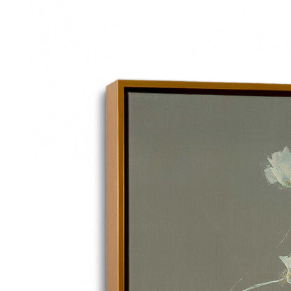 [Color:Polished Gold], Picture of art in a Polished Gold frame at an angle
