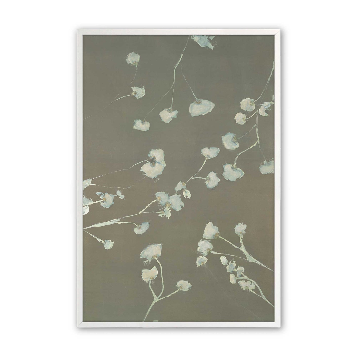 [Color:Opaque White], Picture of art in a Opaque White frame