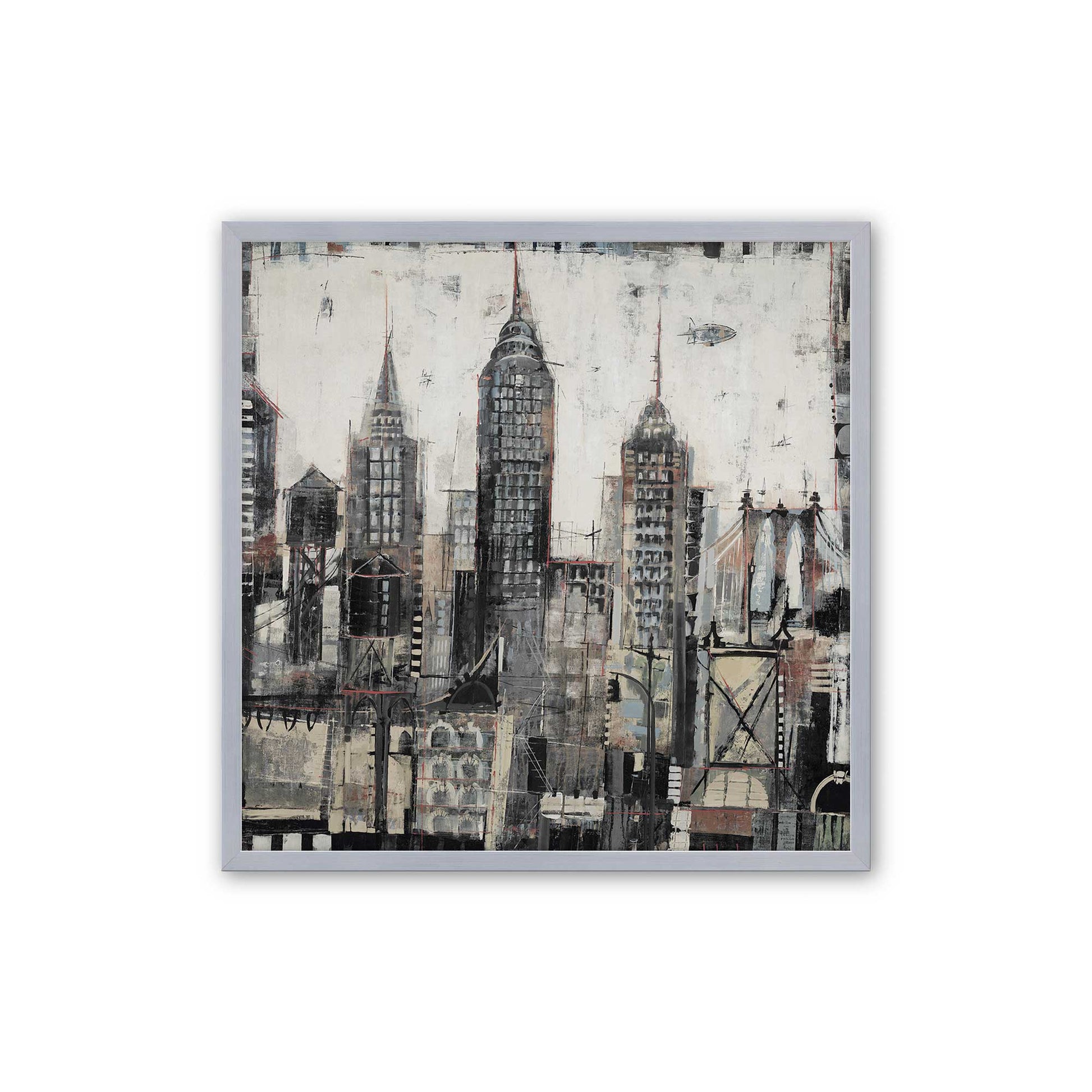 [Color:Polished Chrome], Picture of art in a Polished Chrome frame