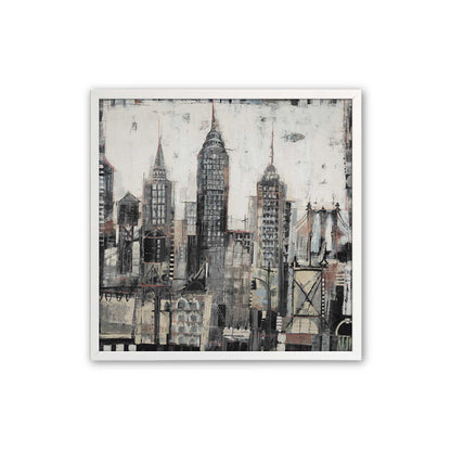 [Color:Opaque White], Picture of art in a Opaque White frame