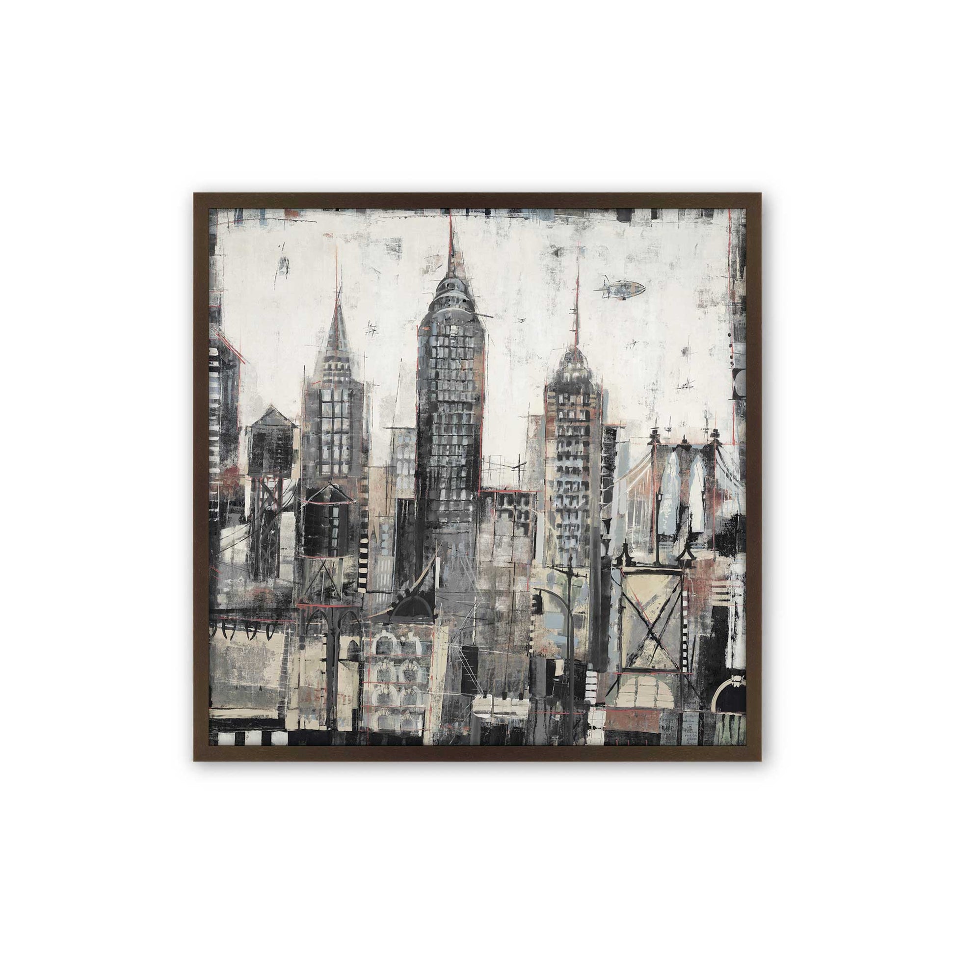 [Color:Espresso], Picture of art in a Espresso frame