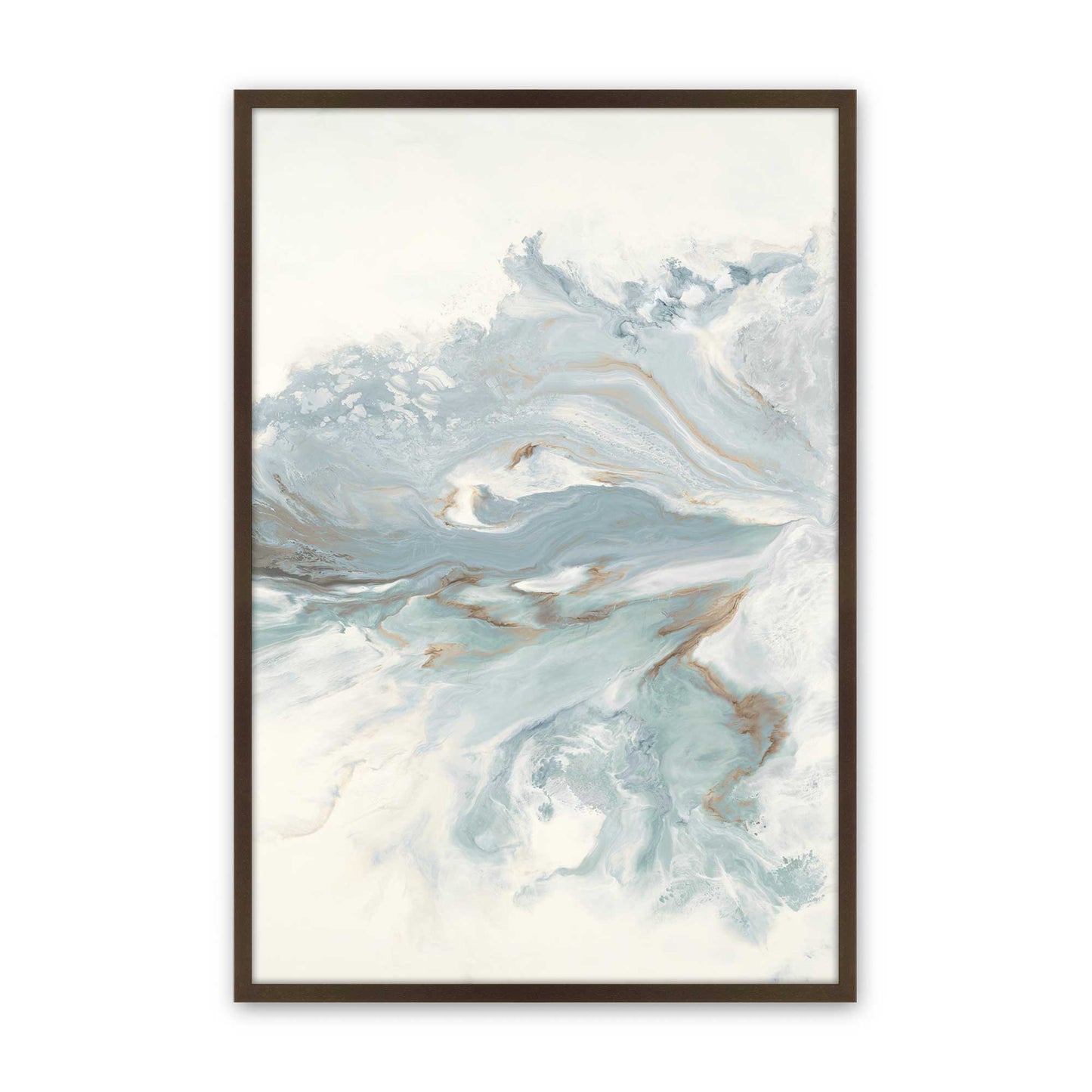 [Color:Belvinder Brown], Picture of art in a Belvinder Brown frame