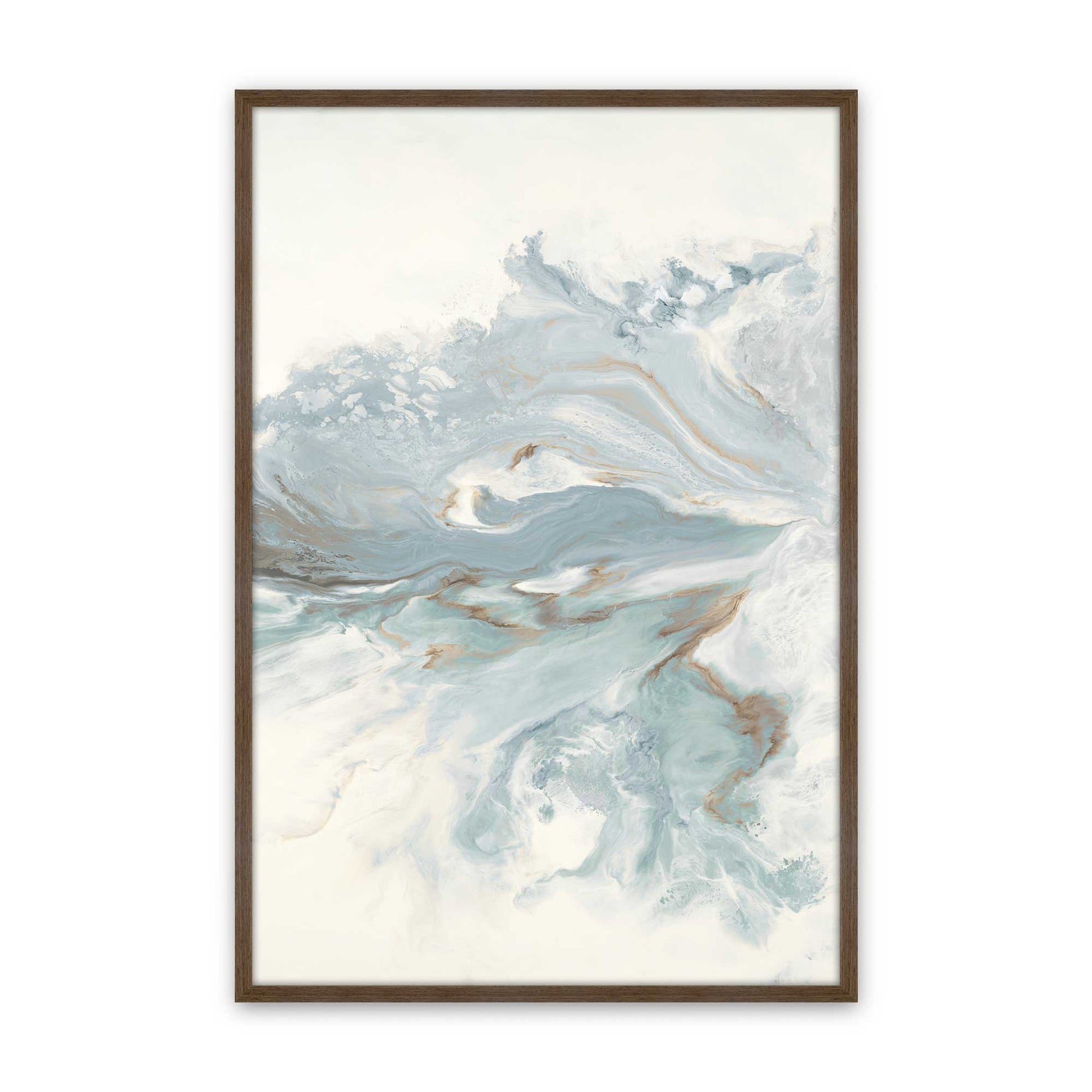 [Color:Walnut], Picture of art in a Walnut frame