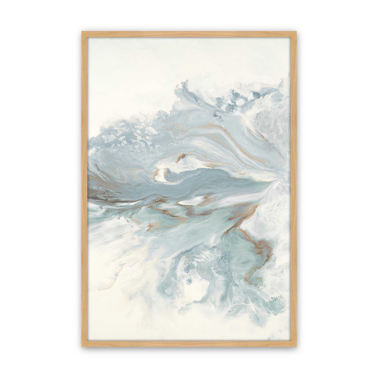 [Color:American Maple], Picture of art in a American Maple frame