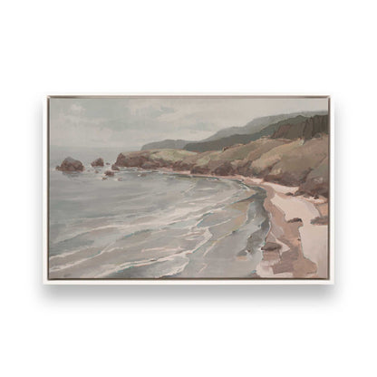 [Color:Opaque White], Picture of art in a White frame