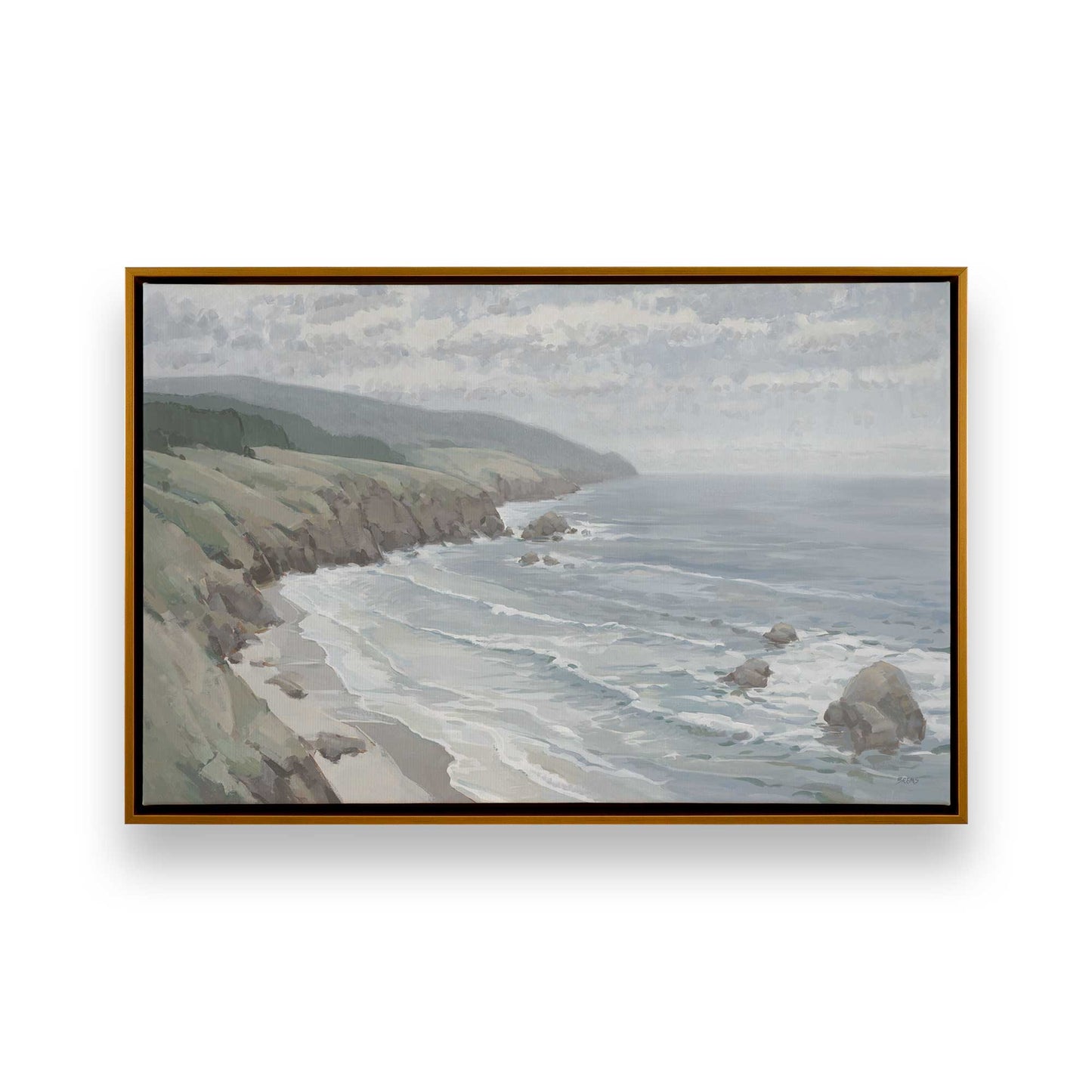 [Color:Polished Gold], Picture of art in a Polished Gold frame