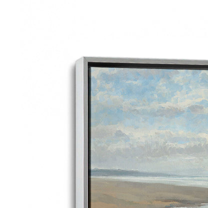 [Color:Polished Chrome], Picture of art in a Polished Chrome frame at an angle