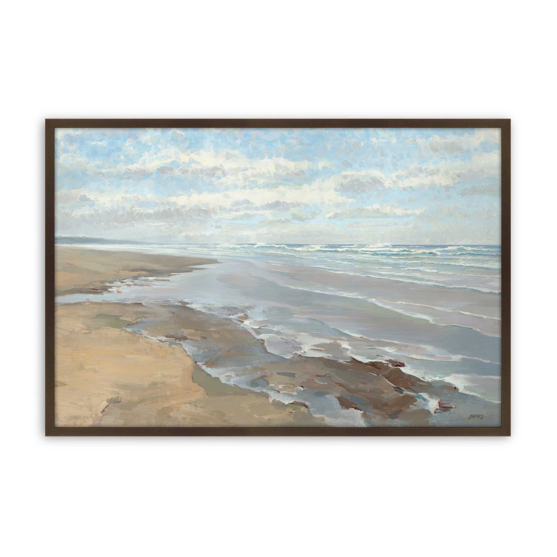 [Color:Belvinder Brown], Picture of art in a Belvinder Brown frame