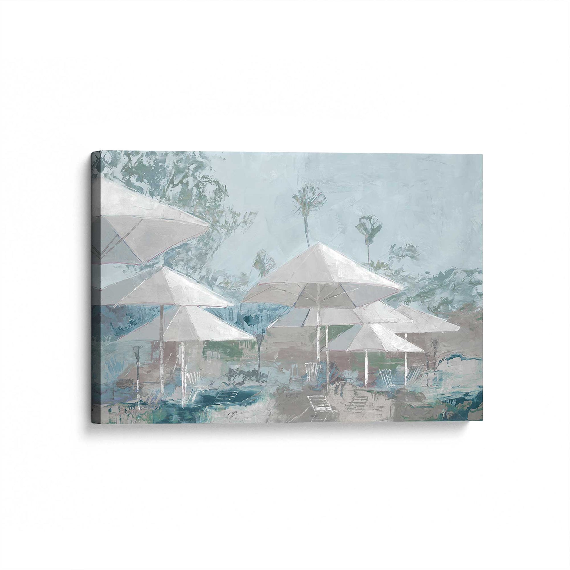 [Color:Stretched Canvas], Picture of art at an angle