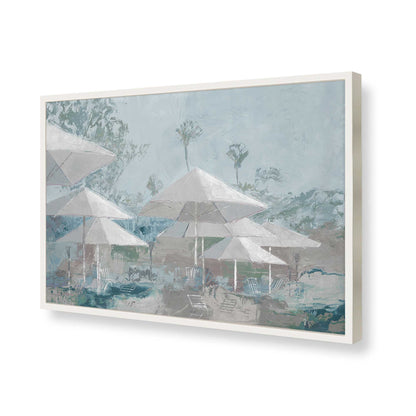 [Color:Opaque White], Picture of art in a Opaque White frame of the corner