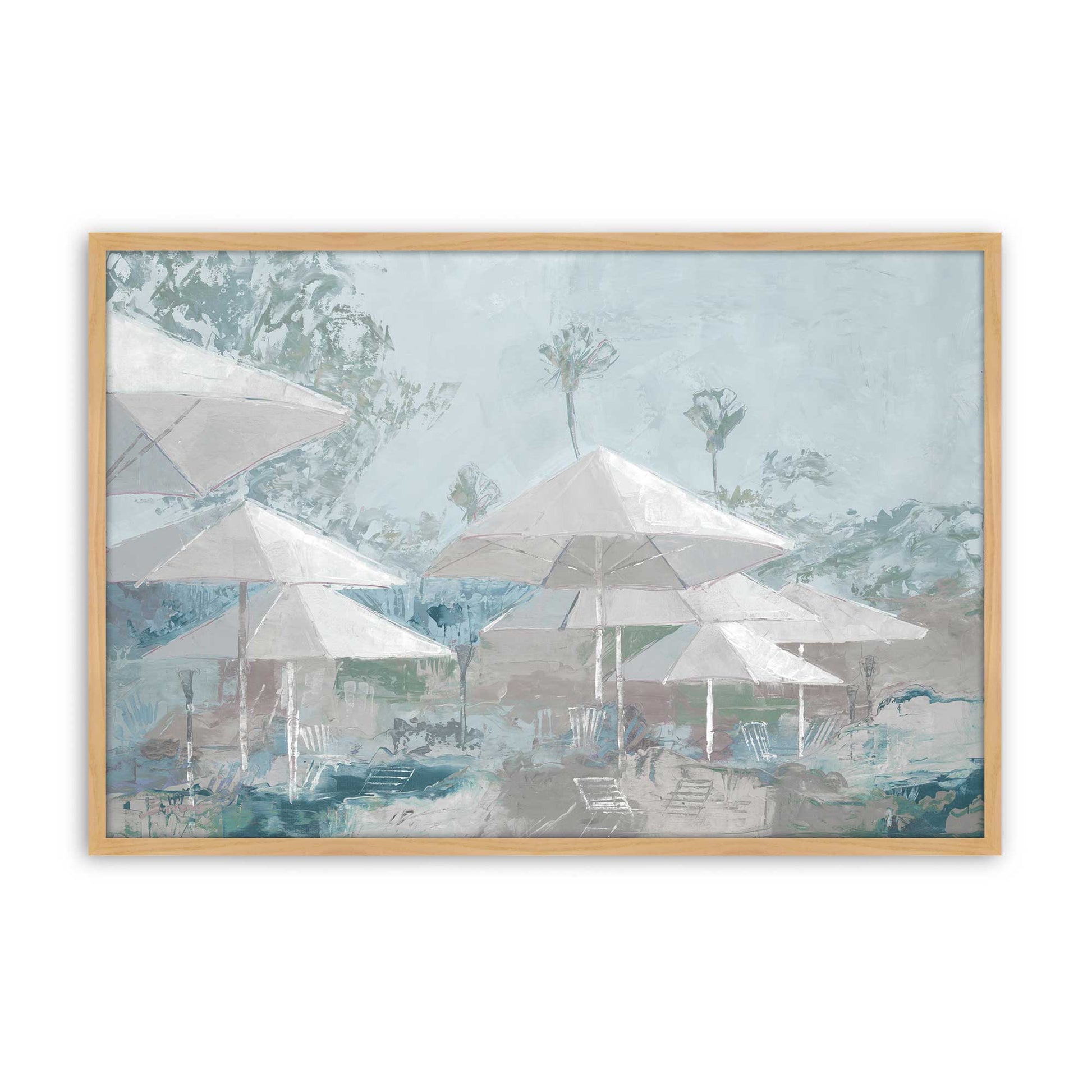 [Color:American Maple], Picture of art in a American Maple frame