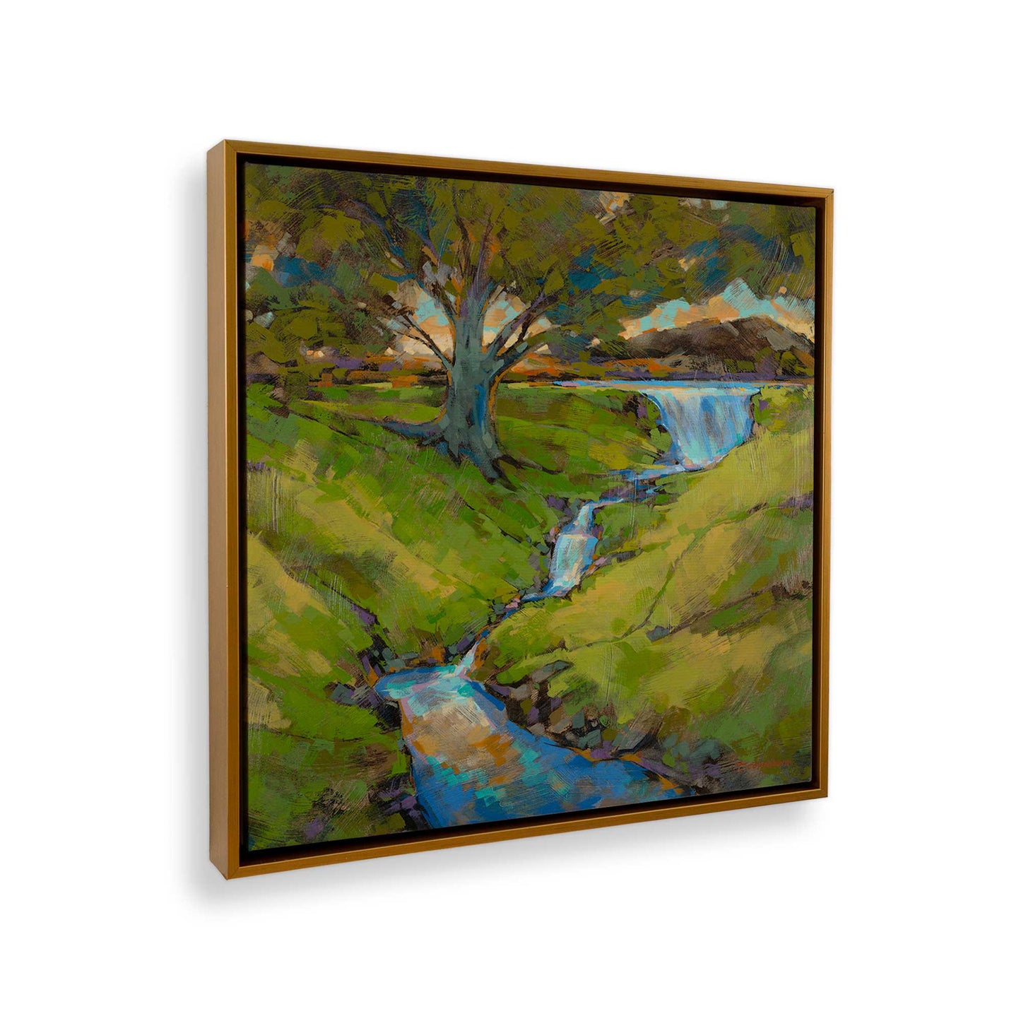 [Color:Polished Gold], Picture of the corner of the art