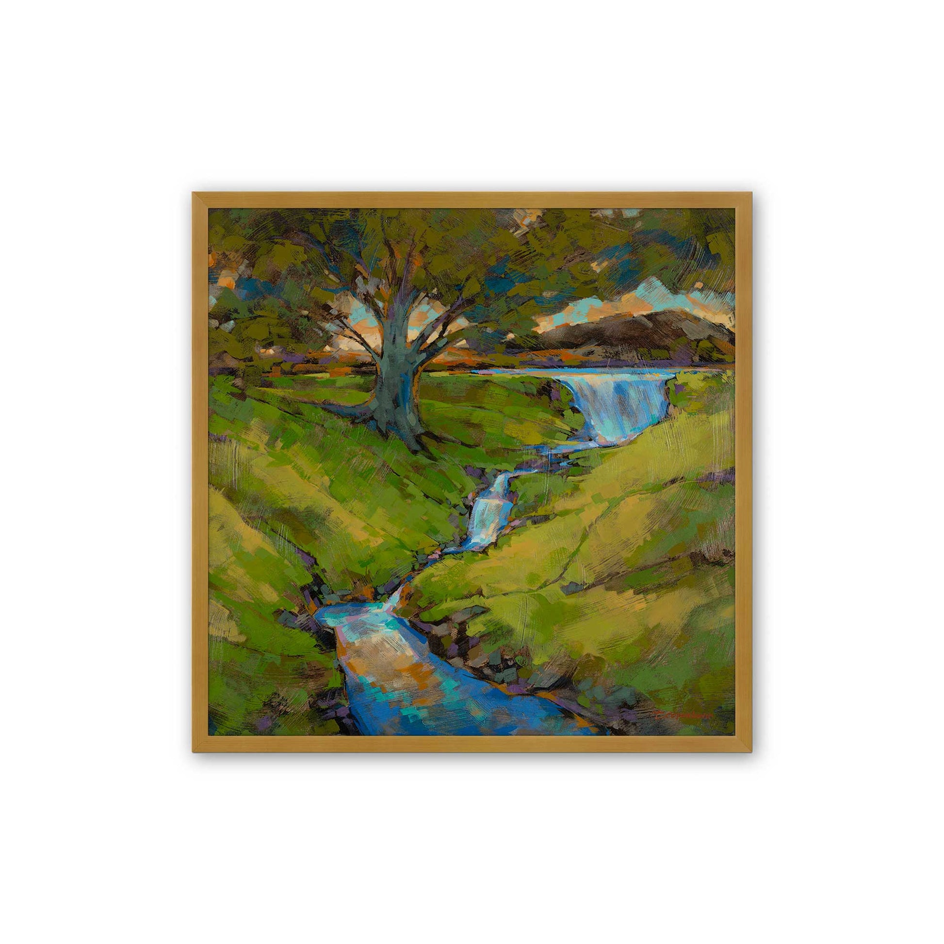[Color:Polished Gold], Picture of art in a Polished Gold frame