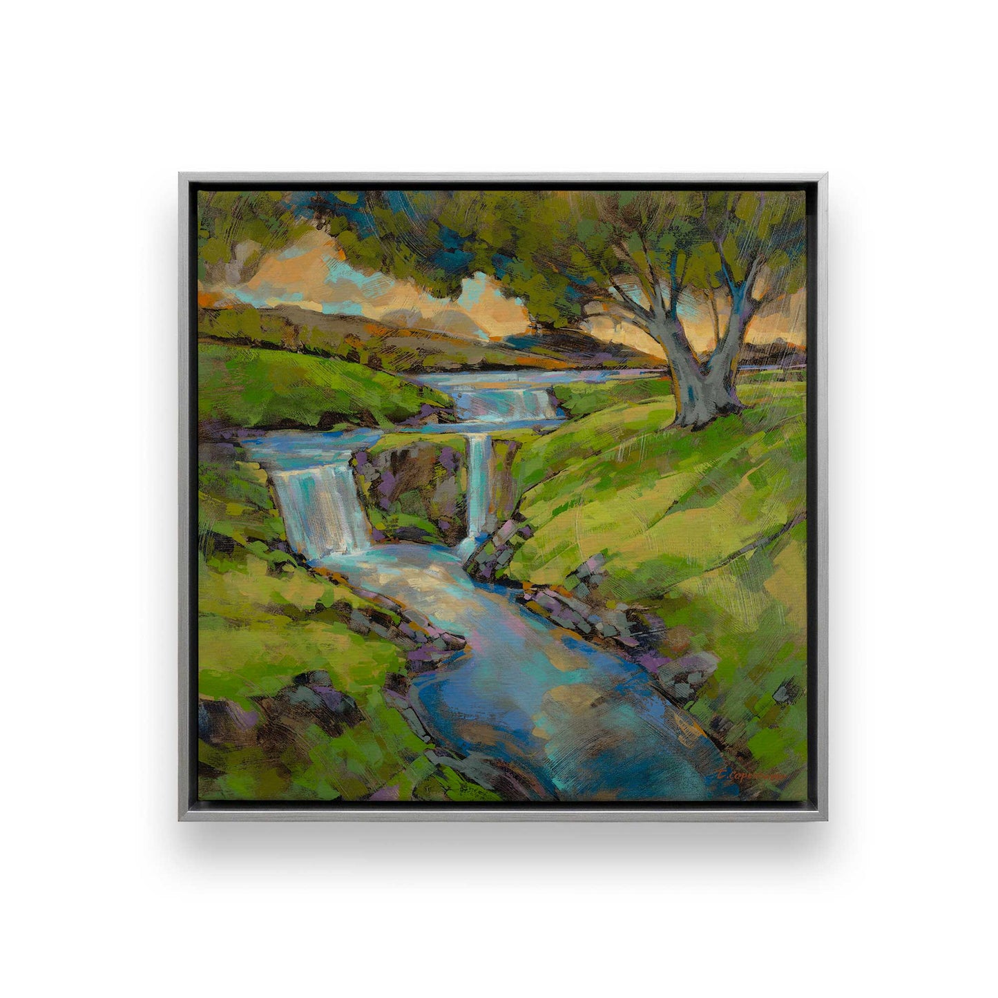 [Color:Polished Chrome], Picture of art in a Polished Chrome frame