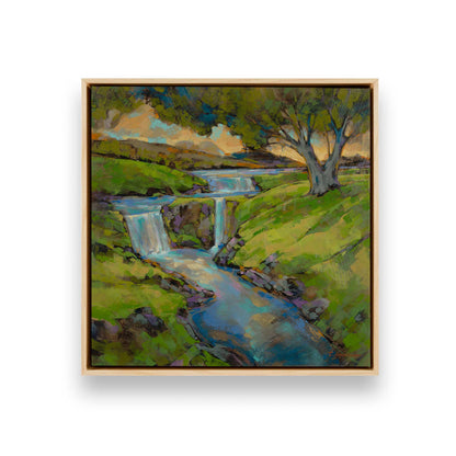 [Color:American Maple], Picture of art in an American Maple frame