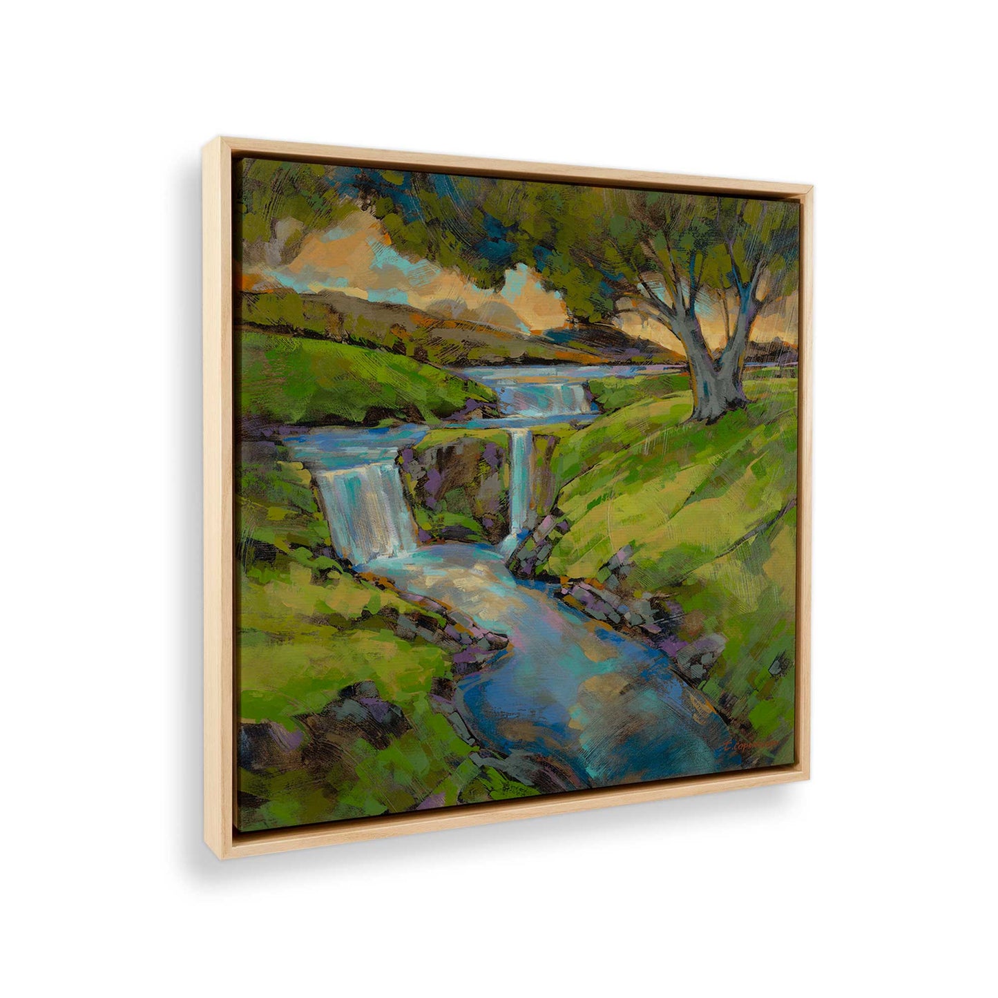 [Color:American Maple], Picture of the corner of the art
