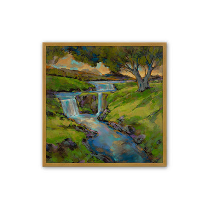 [Color:Polished Gold], Picture of art in a Polished Gold frame