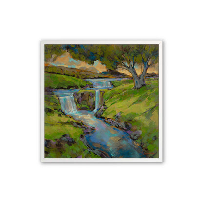 [Color:Opaque White], Picture of art in a Opaque White frame