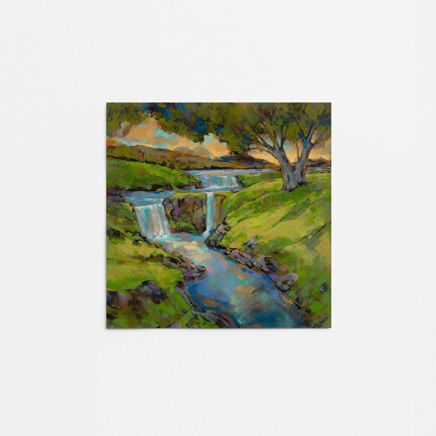 [Color:Rolled Print], Picture of close up of art