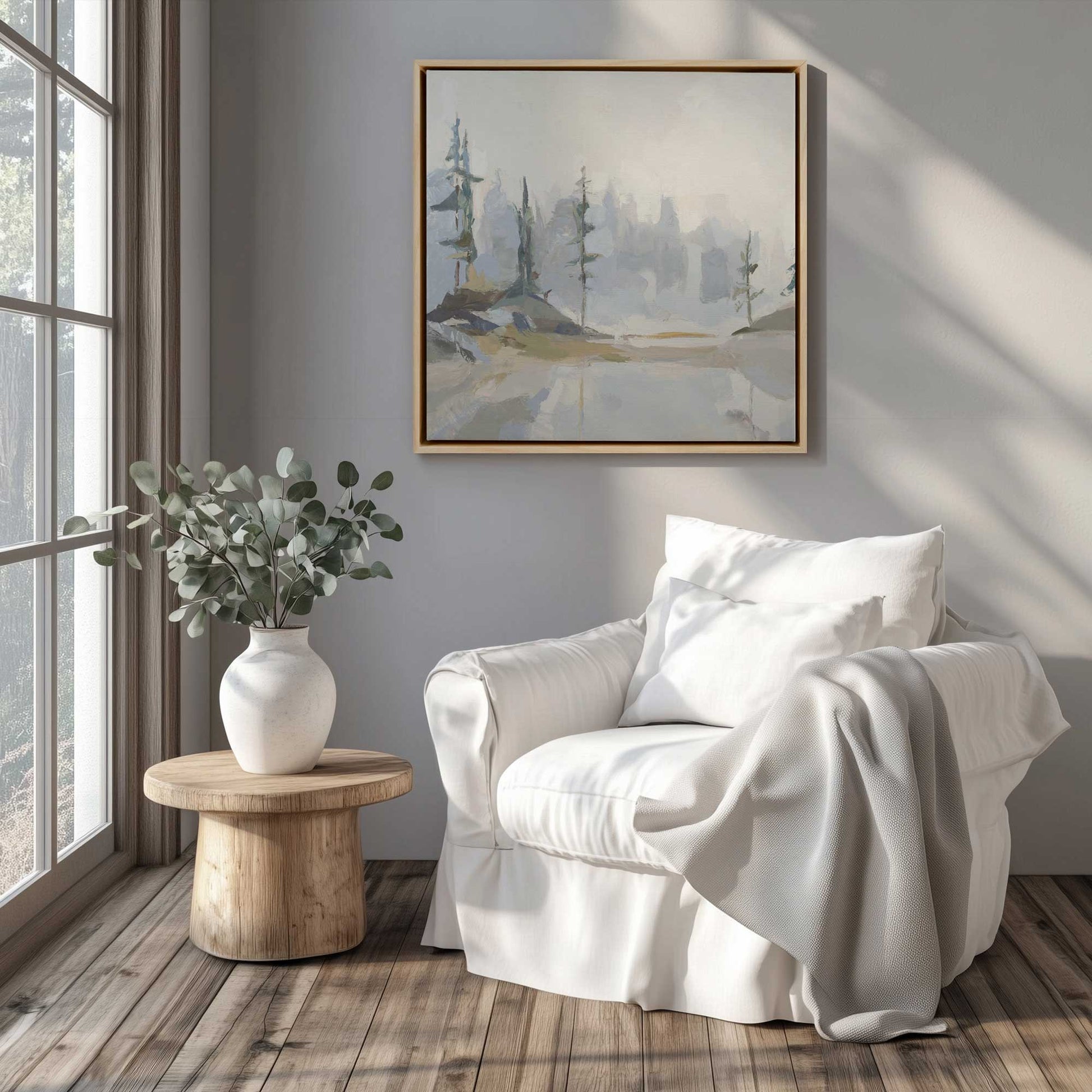 Picture of art in a room