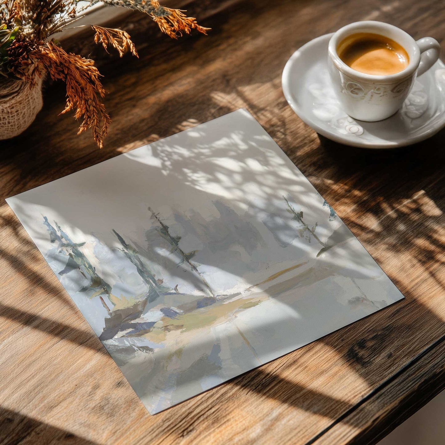[Color:Rolled Print], Picture of close up of art