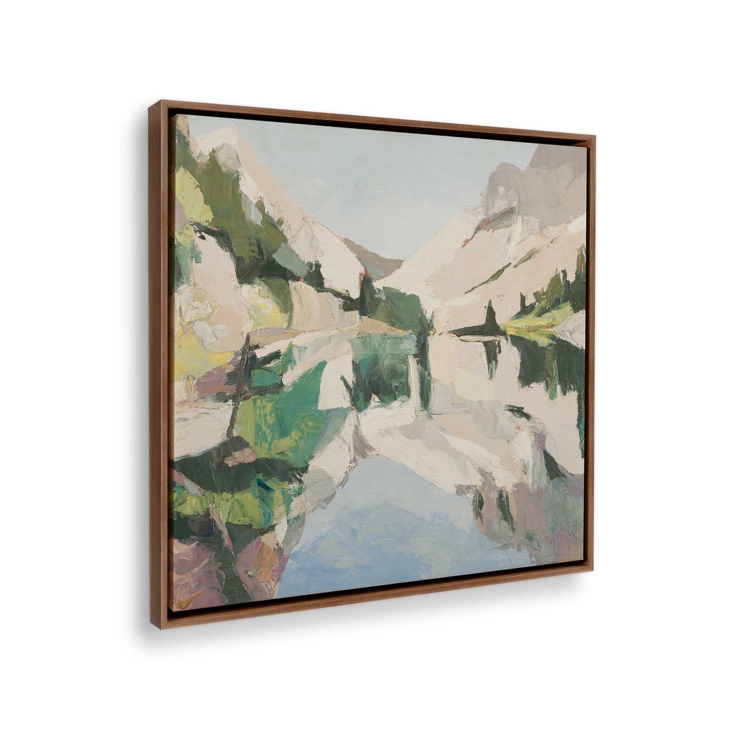 [Color:Walnut], Picture of the corner of the art
